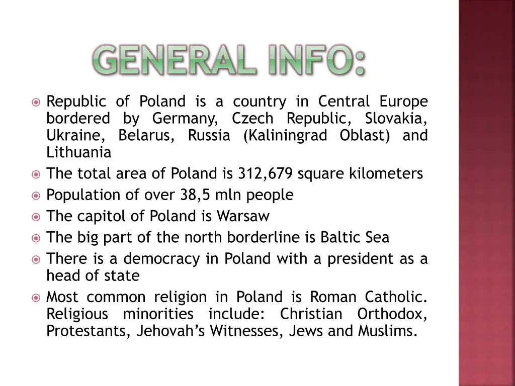 general info