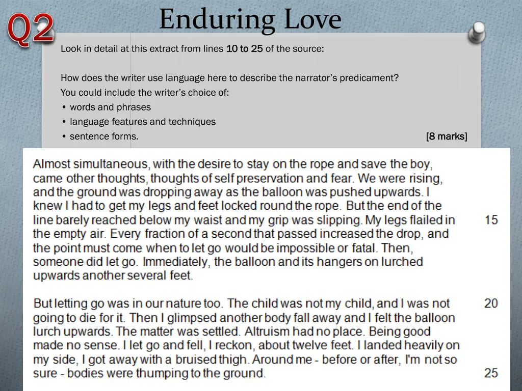 enduring love