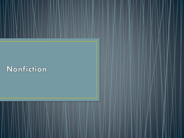 nonfiction