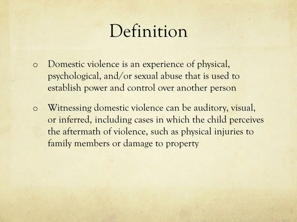 definition