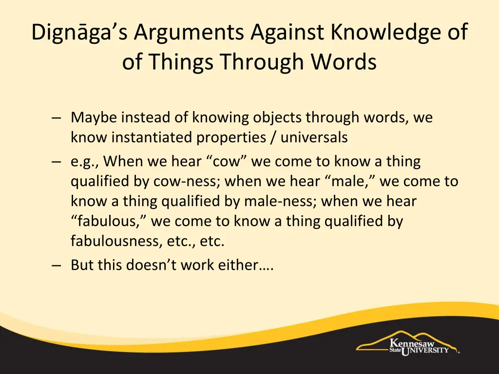 digna ga s arguments against knowledge 1