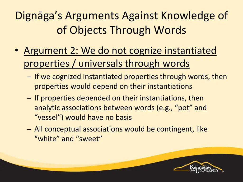 digna ga s arguments against knowledge 2
