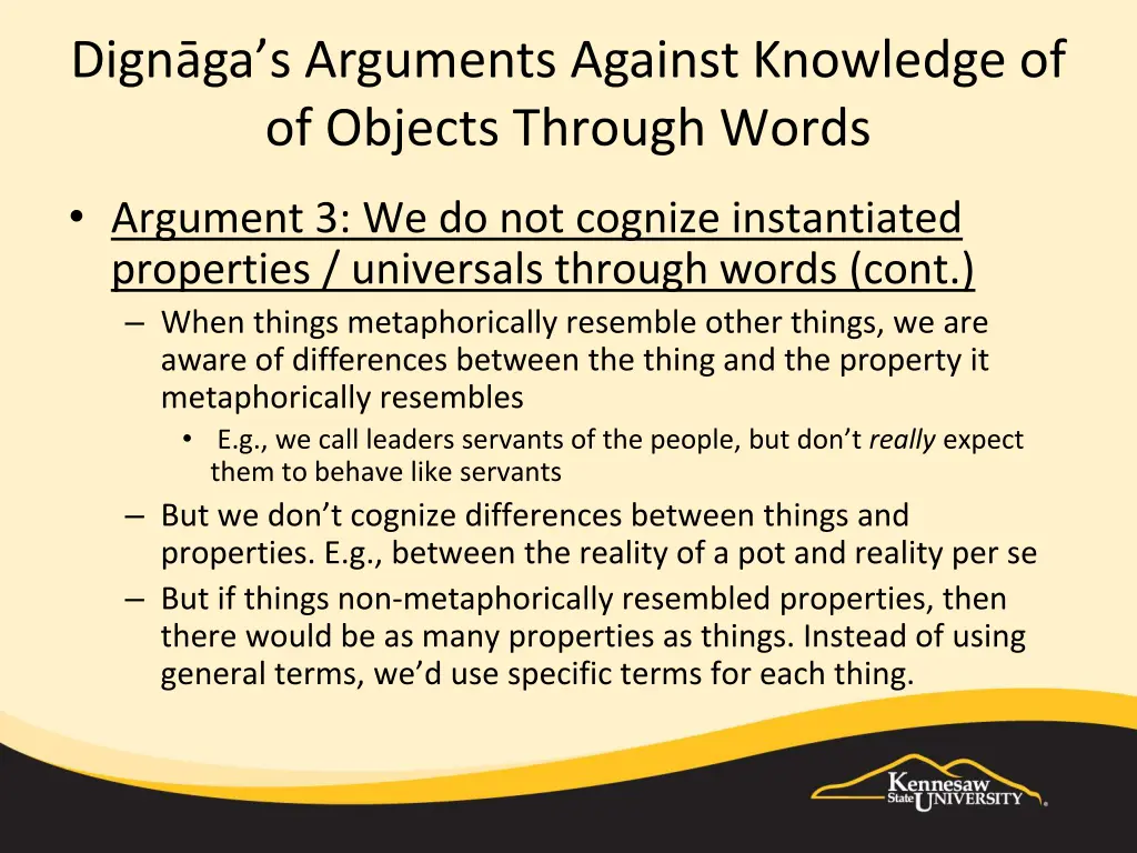 digna ga s arguments against knowledge 4