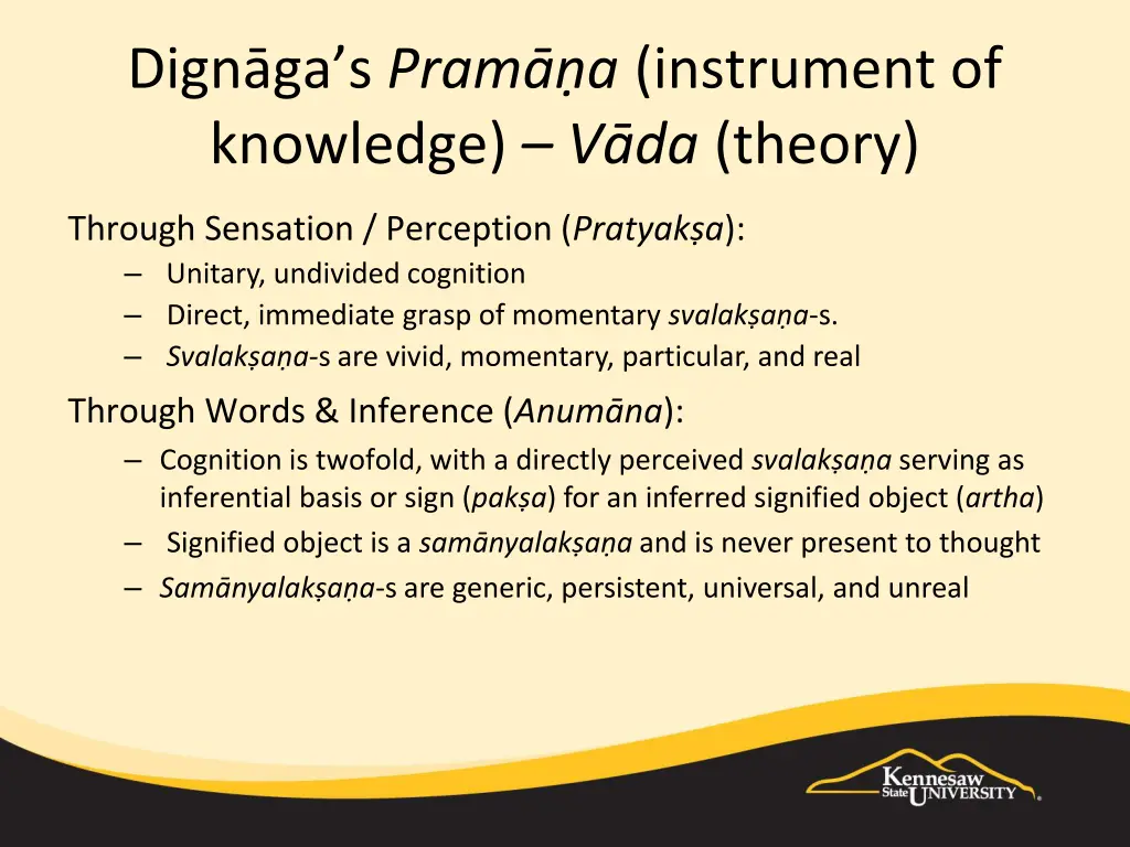 digna ga s prama n a instrument of knowledge