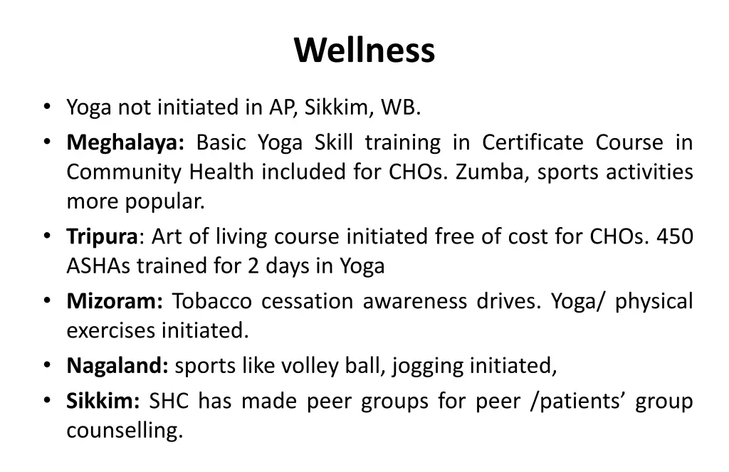wellness