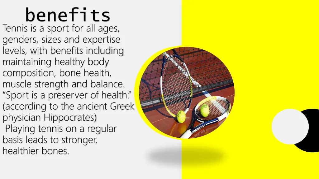 benefits