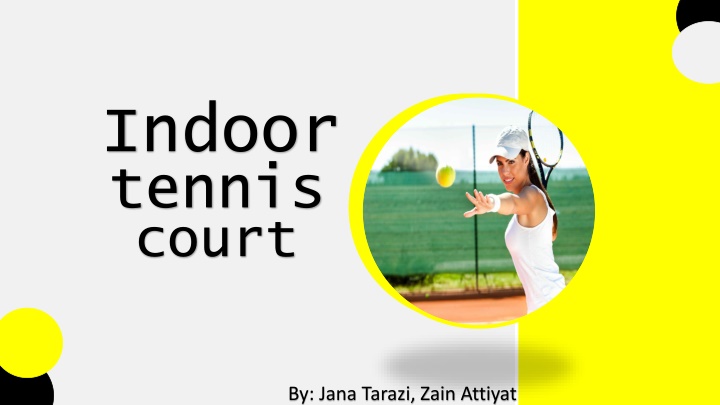indoor tennis court