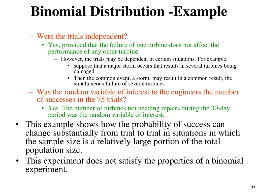binomial distribution example 2