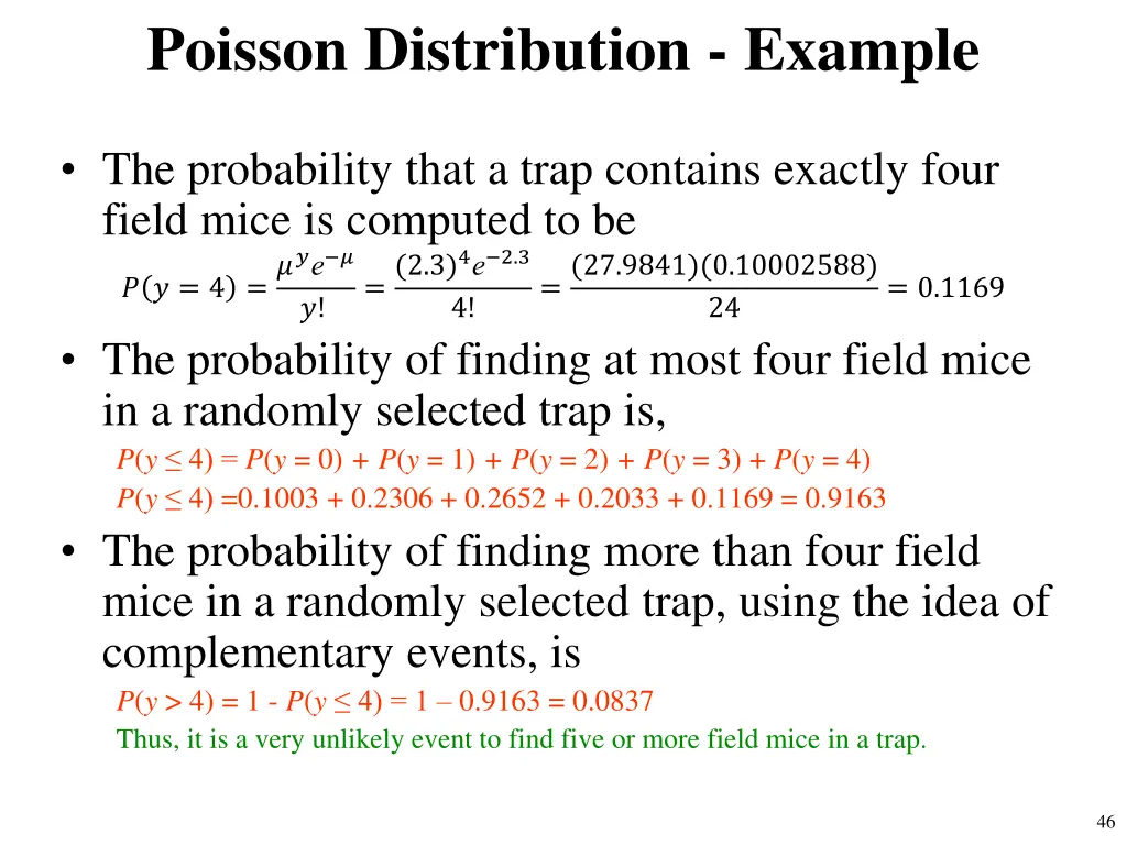 poisson distribution example 1