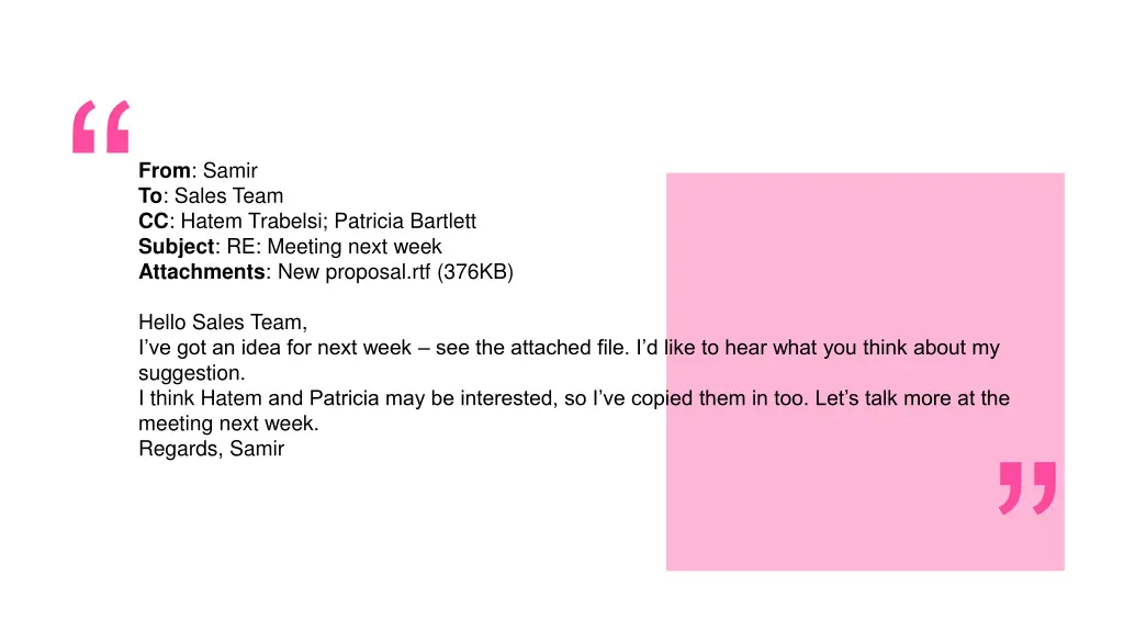from samir to sales team cc hatem trabelsi