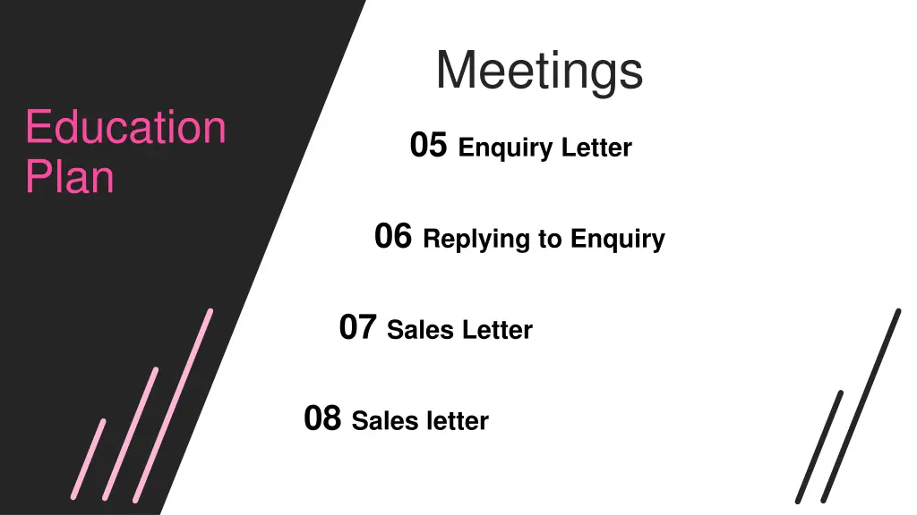 meetings 1