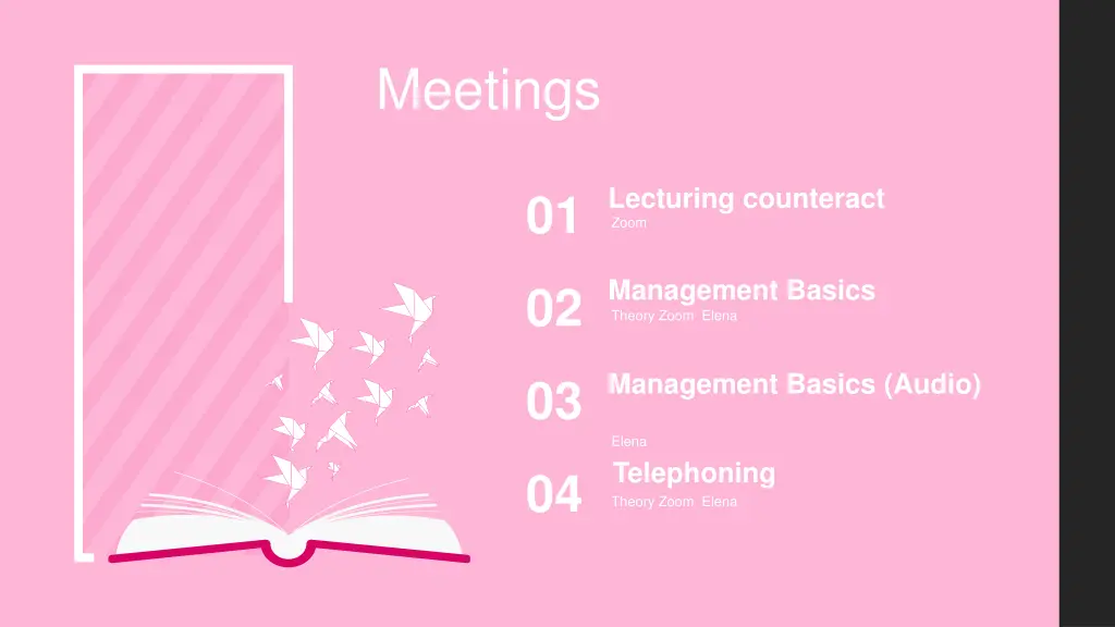 meetings
