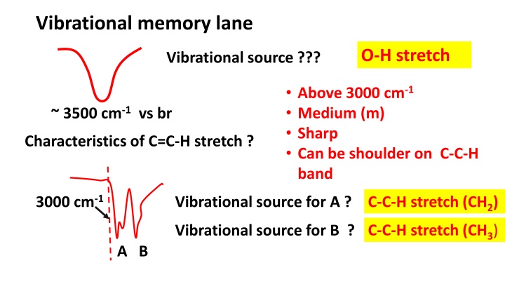 vibrational memory lane