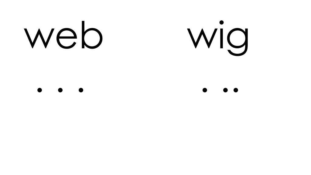 web wig