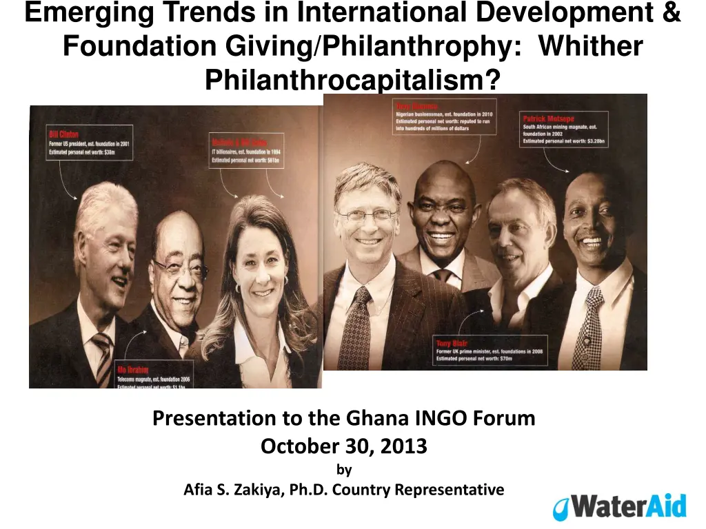 emerging trends in international development
