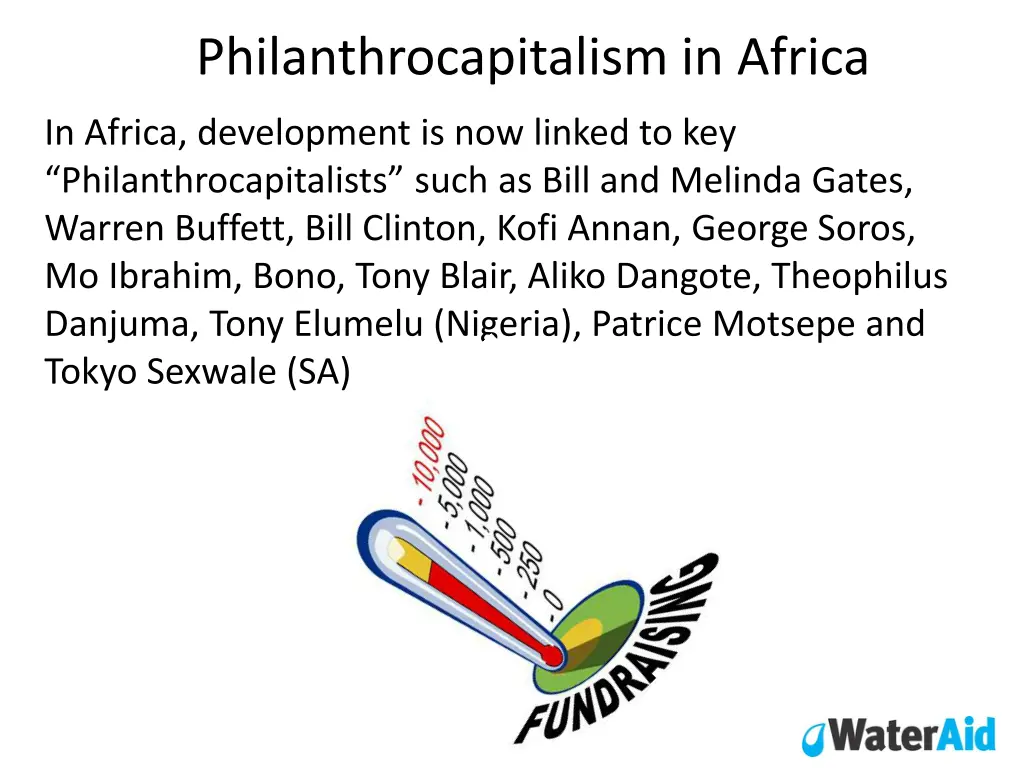 philanthrocapitalism in africa 1