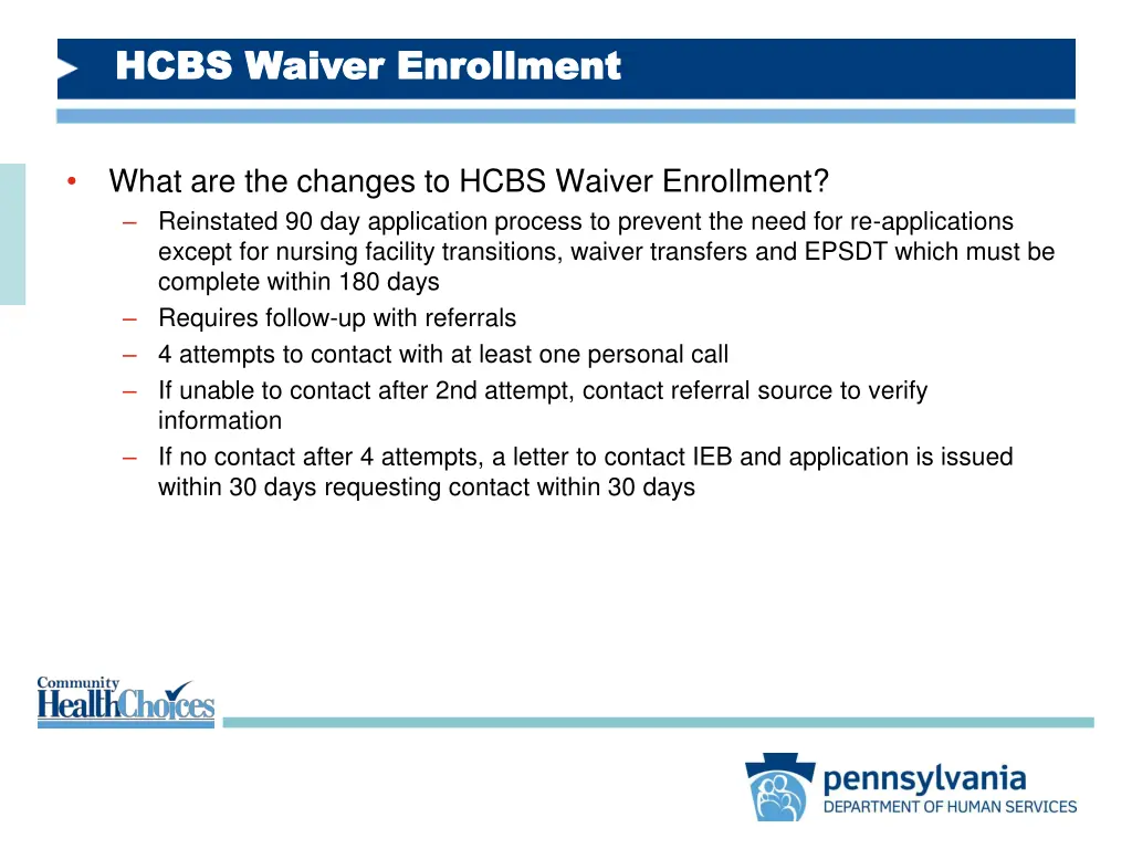 hcbs waiver enrollment hcbs waiver enrollment