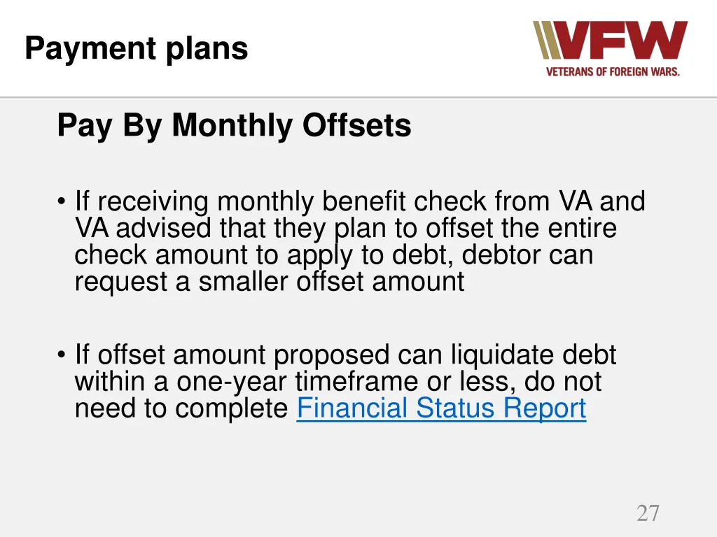 payment plans 2
