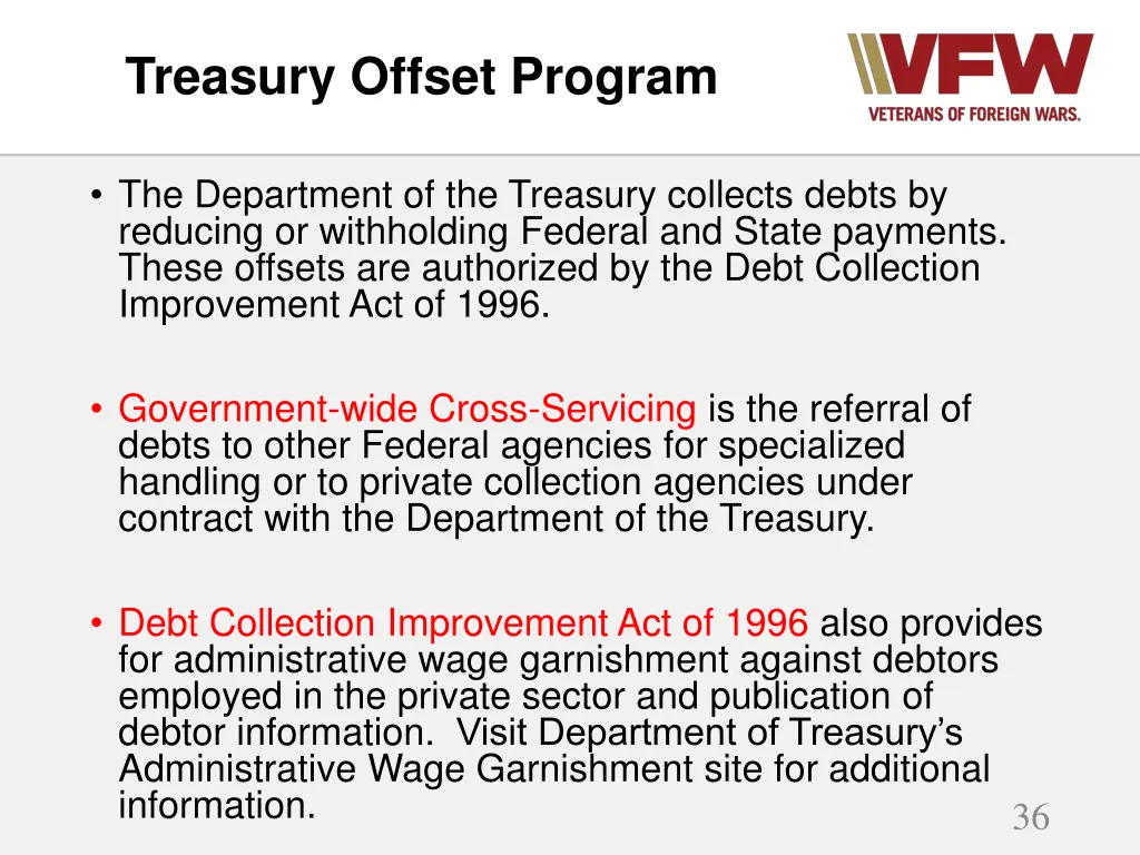 treasury offset program