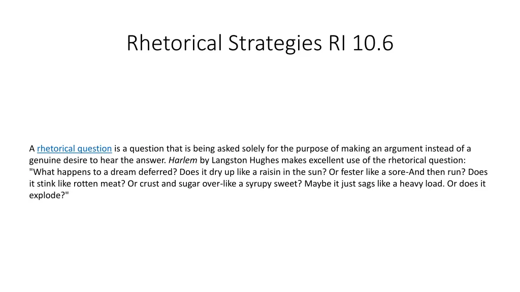 rhetorical strategies ri 10 6 6