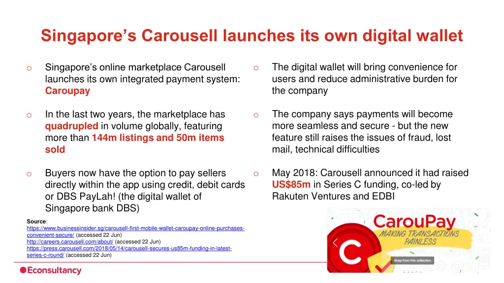 singapore s carousell launches its own digital