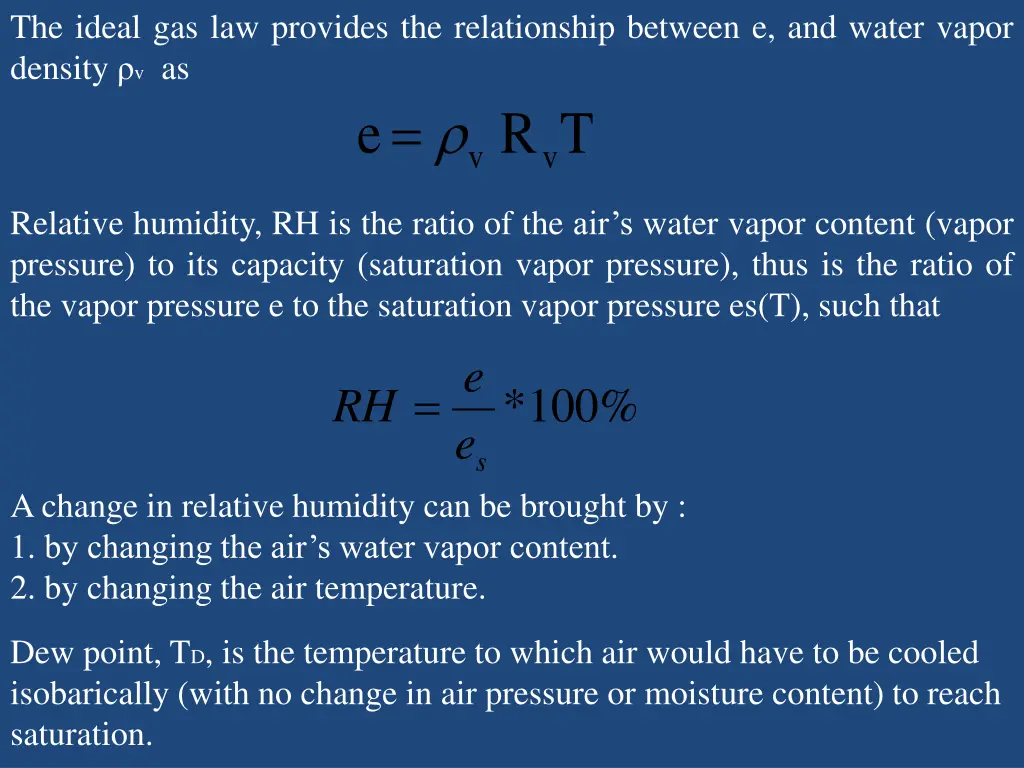 the ideal gas law provides the relationship