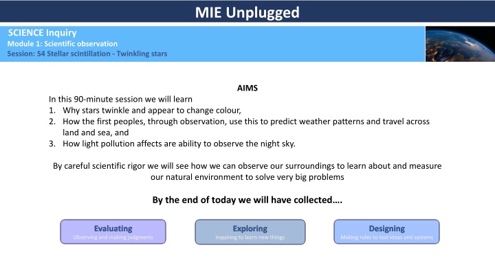 mie unplugged