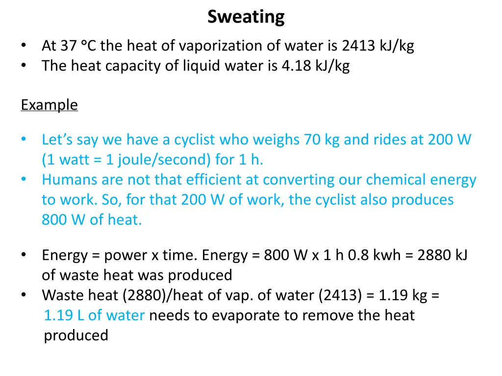 sweating 5