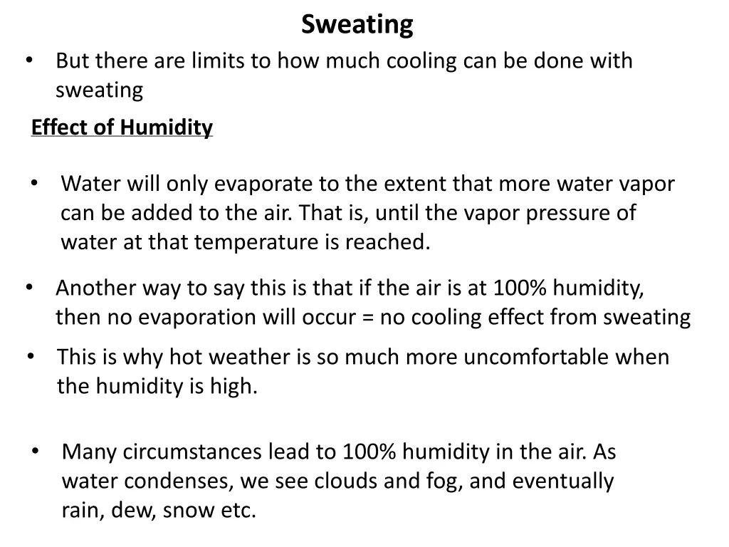 sweating 7