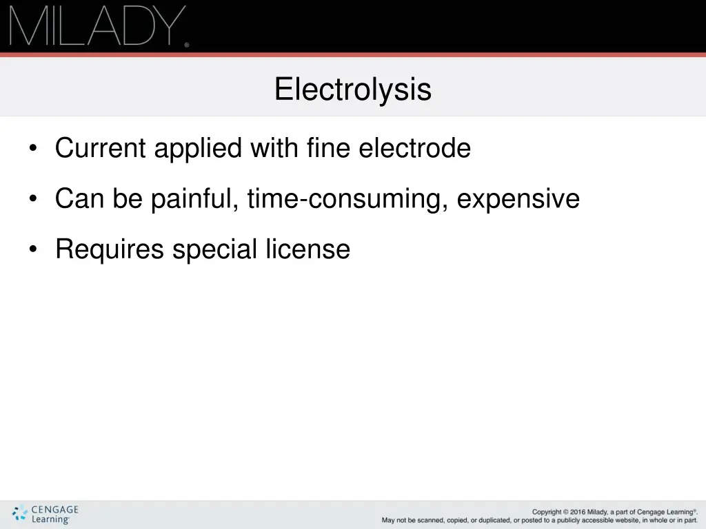 electrolysis