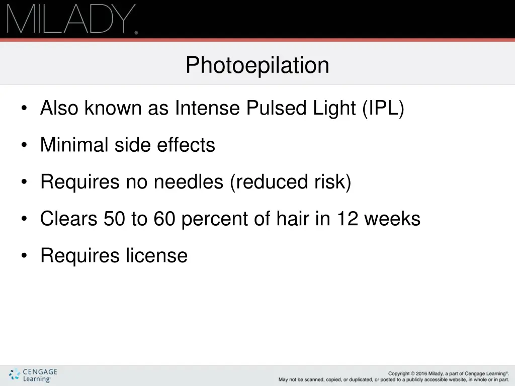 photoepilation