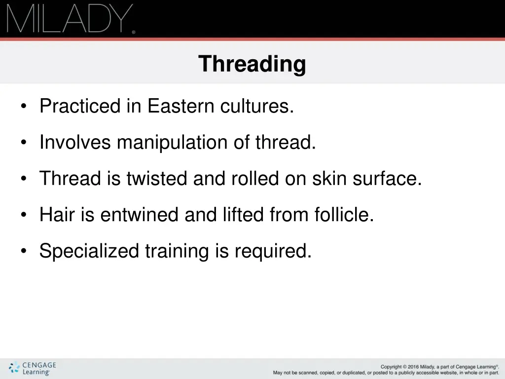 threading