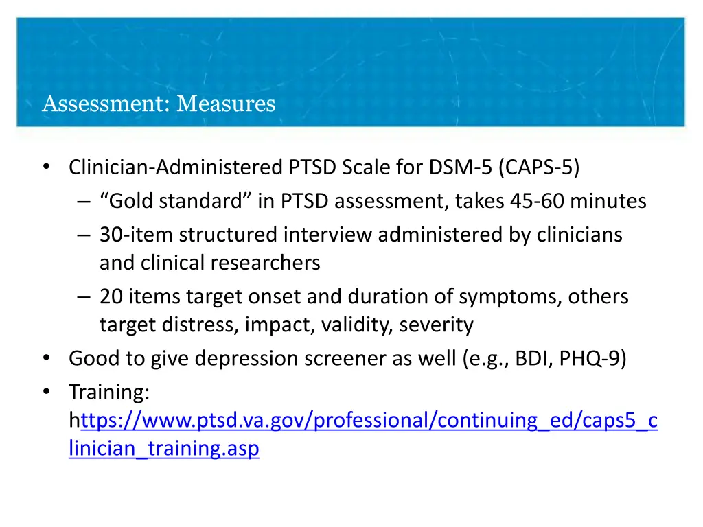 assessment measures 1