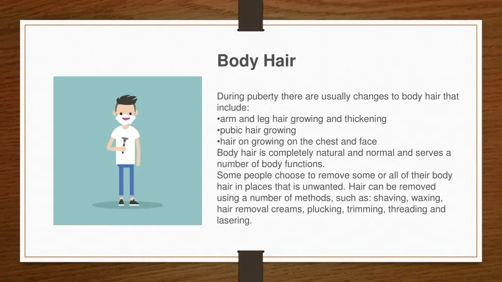 body hair
