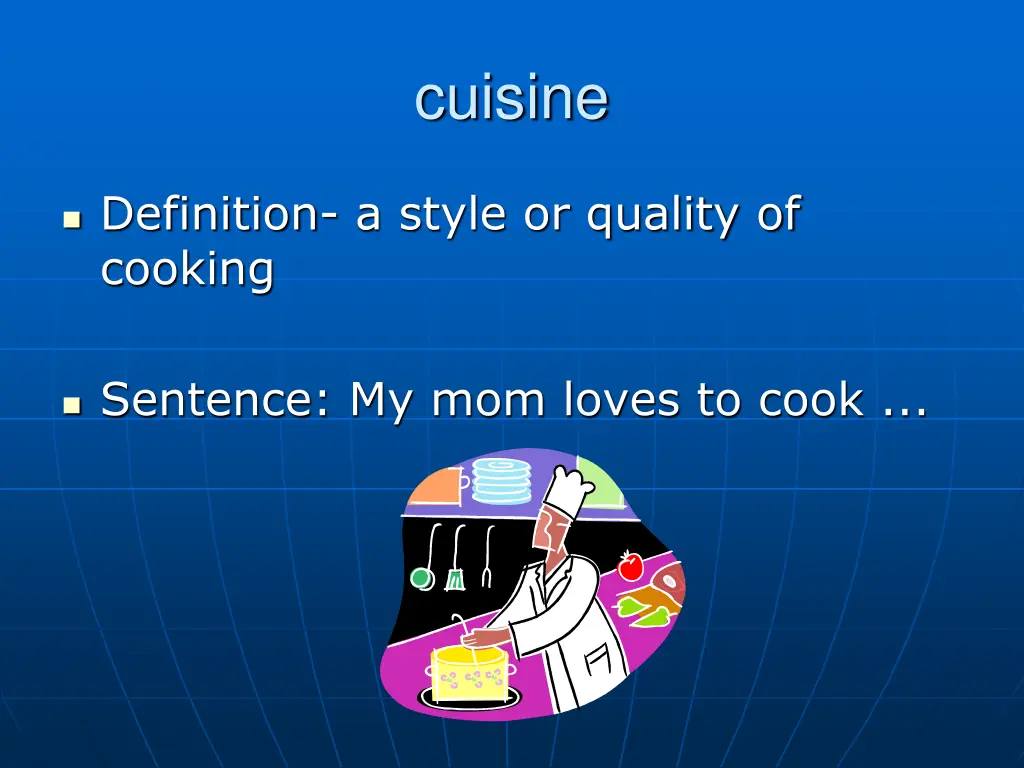 cuisine