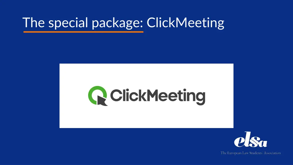 the special package clickmeeting