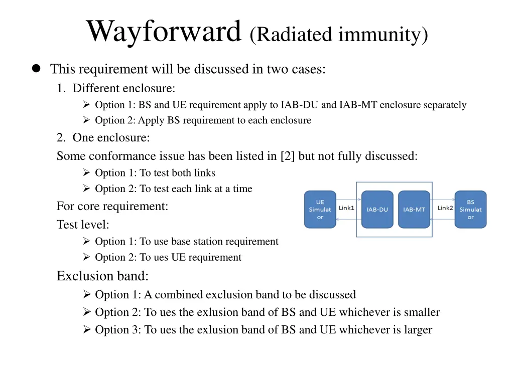 wayforward radiated immunity
