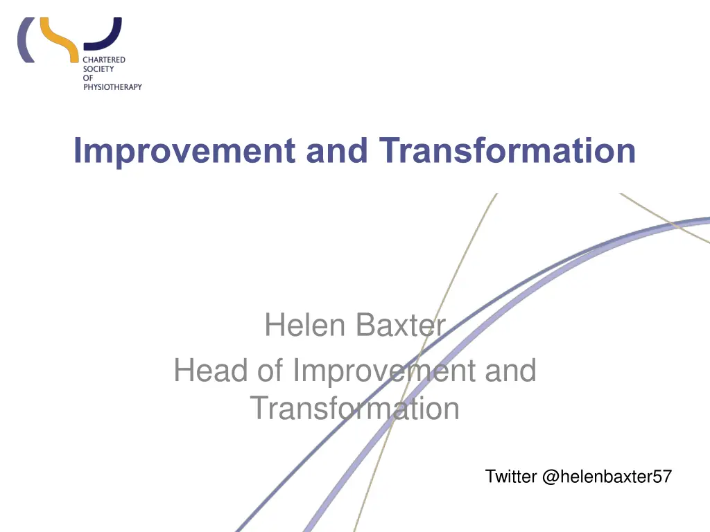 improvement and transformation
