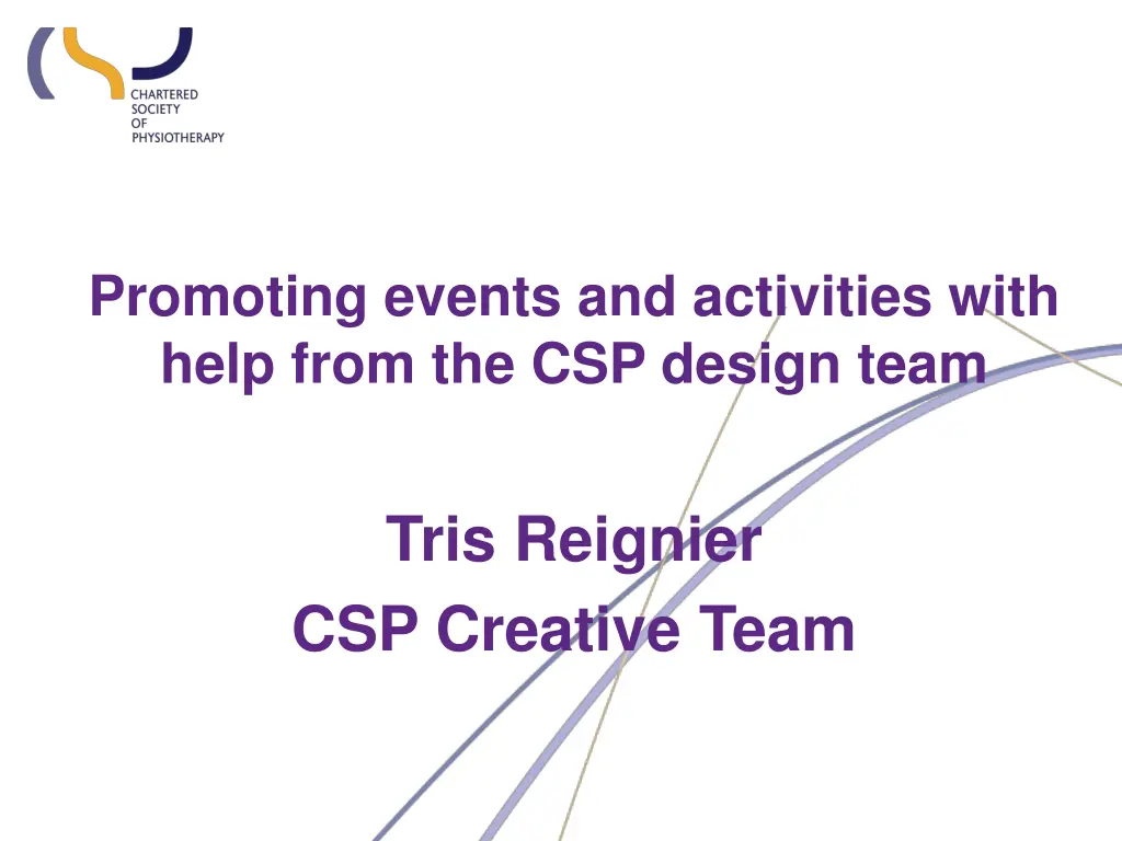 promoting events and activities with help from