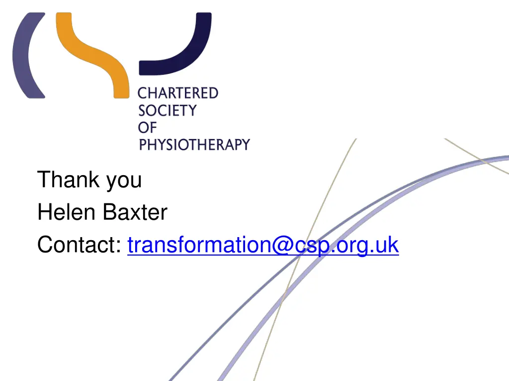 thank you helen baxter contact transformation@csp