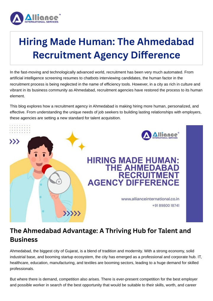 hiring made human the ahmedabad recruitment
