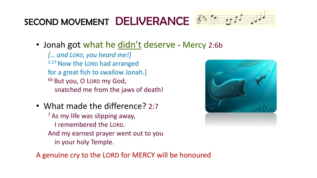second movement deliverance