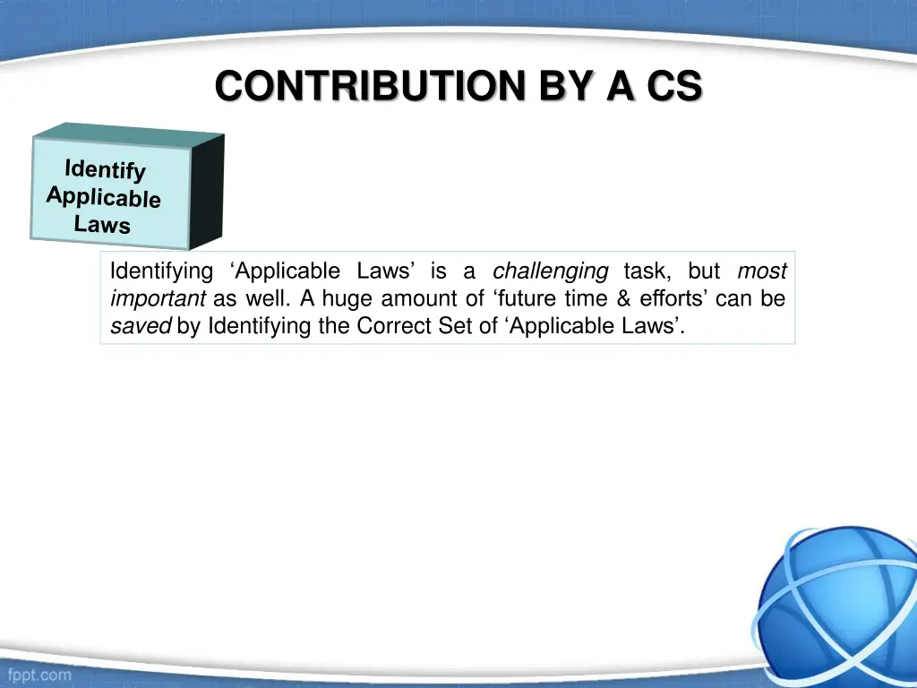 contribution by a cs 1