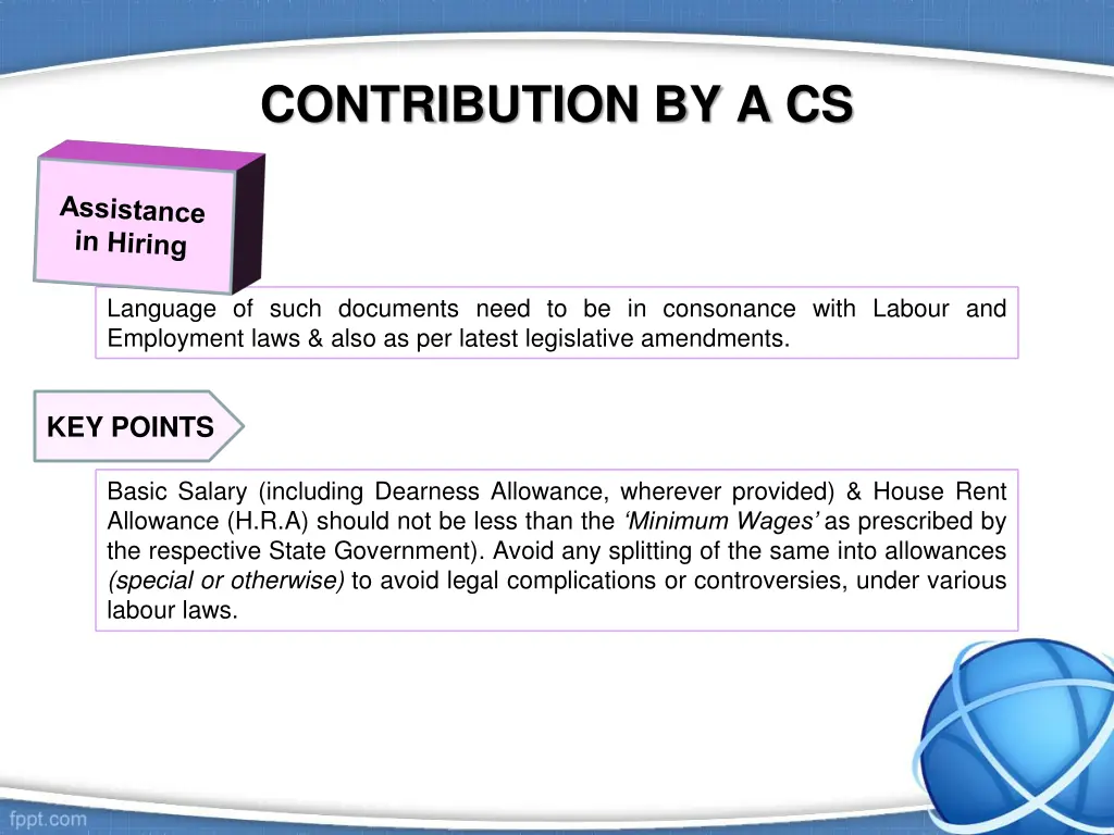 contribution by a cs 10
