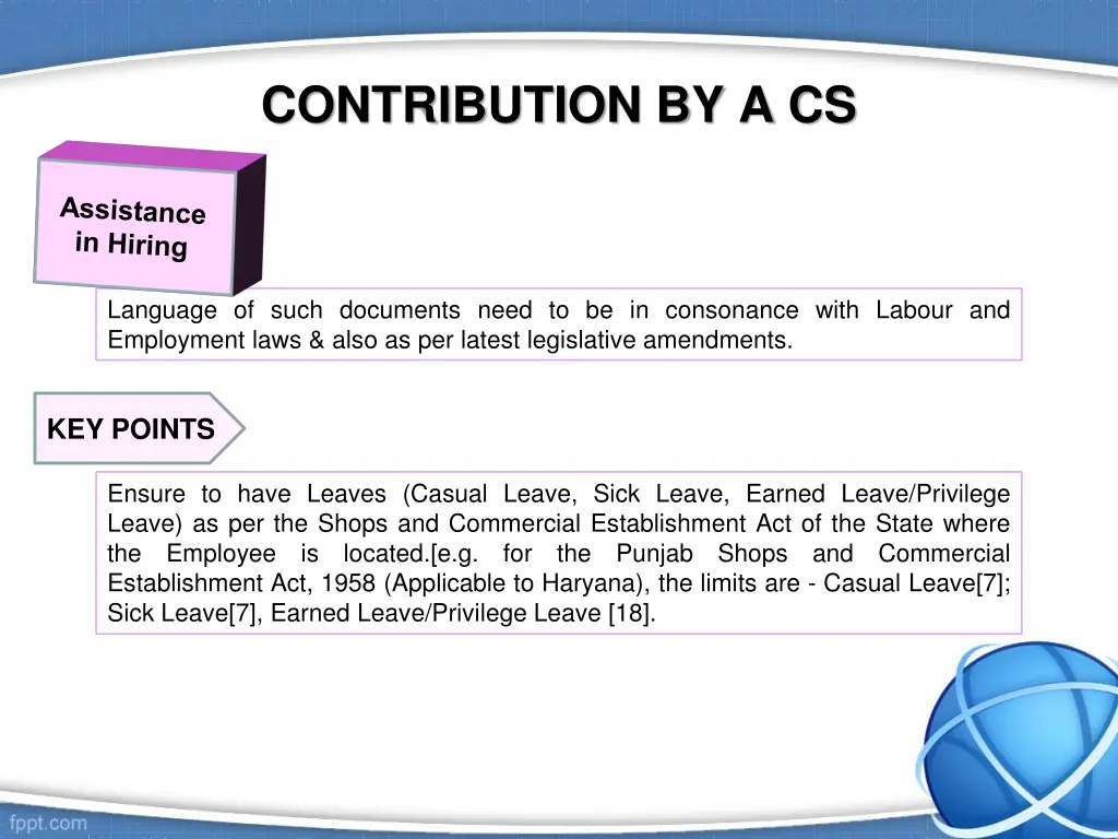 contribution by a cs 11