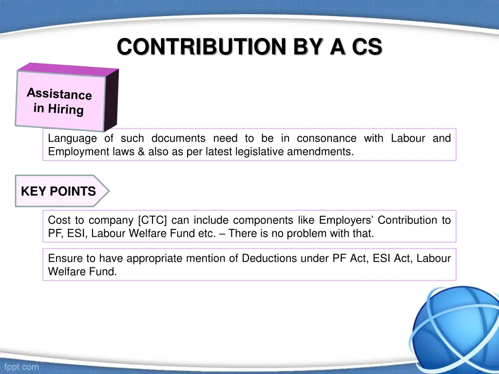 contribution by a cs 12