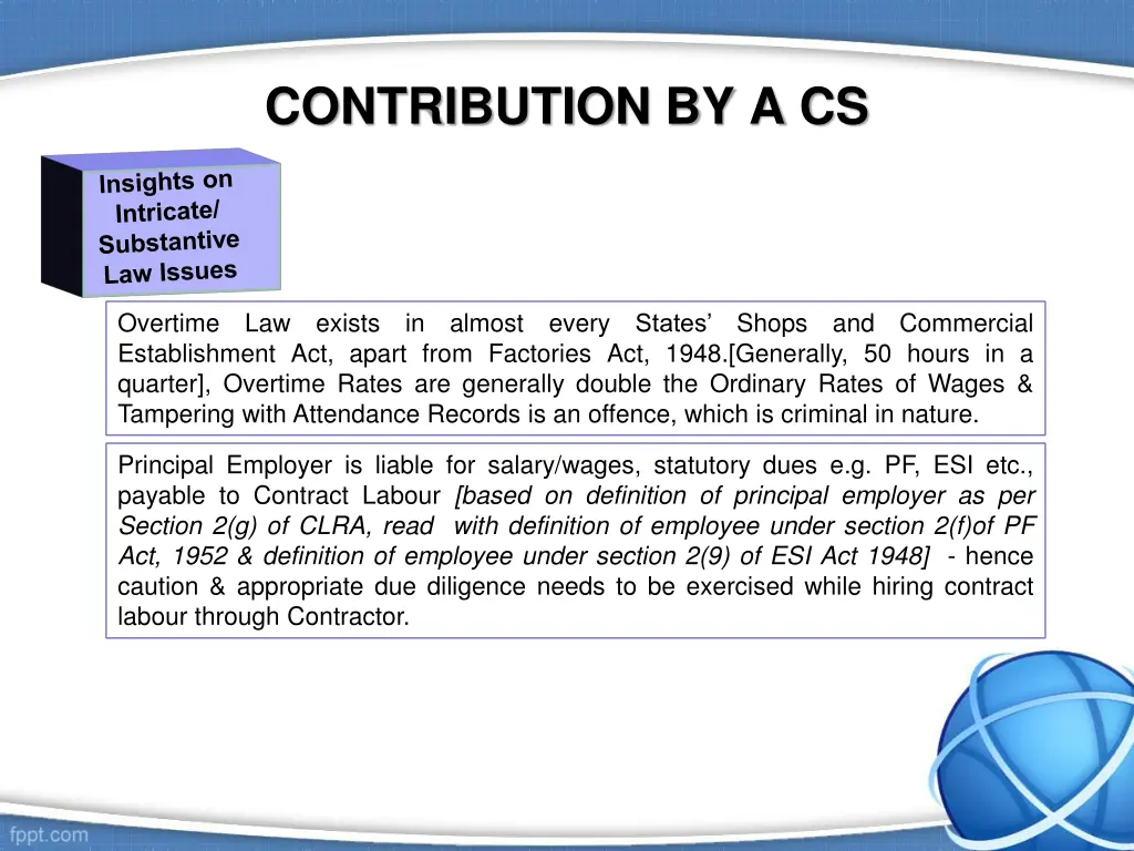 contribution by a cs 15