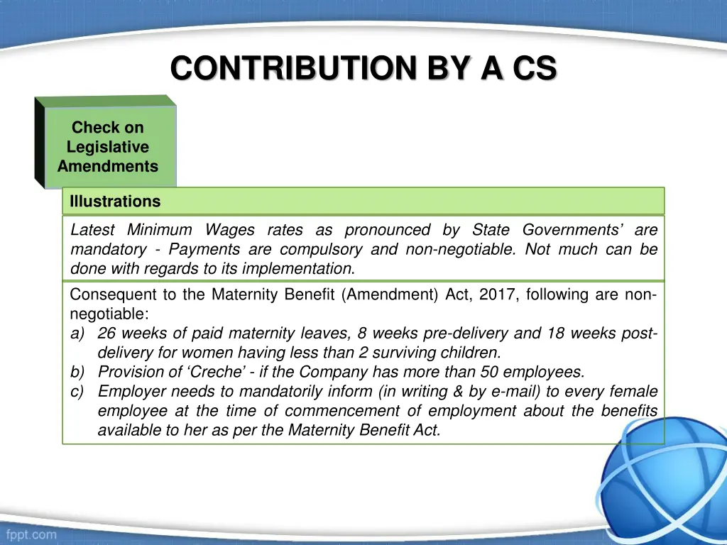 contribution by a cs 19