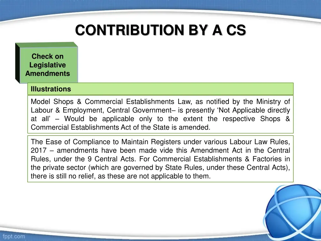 contribution by a cs 20