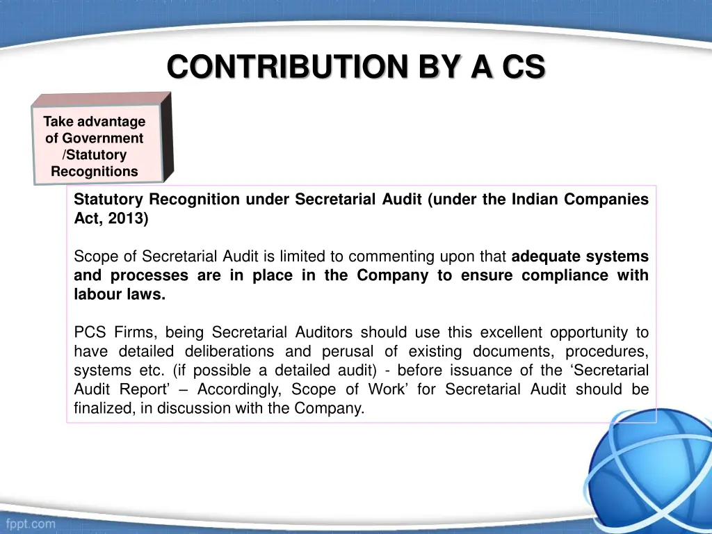 contribution by a cs 22